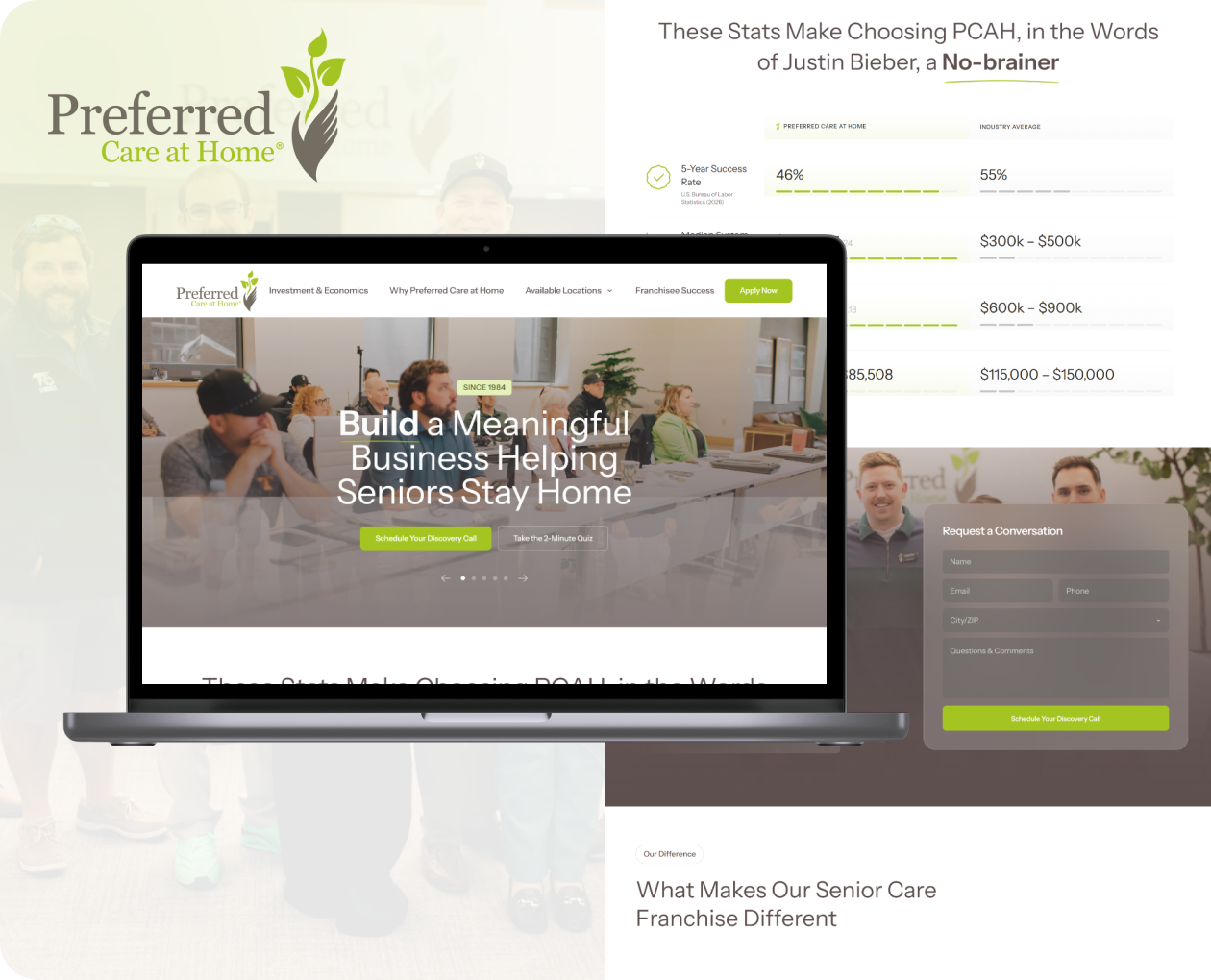 Preferred Care at Home (PCAH) website